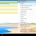 Fragment screen - uPackingList app for Android 3.0