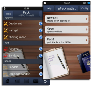 uPackingList 1.0.0