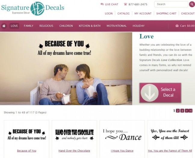 Signature Decals – Home Page