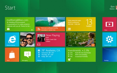 Microsoft презентує 4 варіанти ОС Windows 8