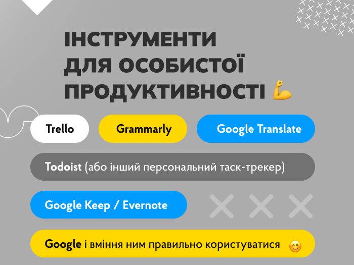 Інструменти для особистої продуктивності