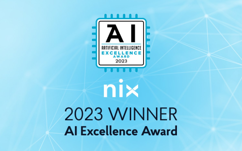 NIX — переможець Artificial Intelligence Excellence Award 2023