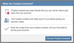 Нововведение Facebook: восстанови пароль с помощью “доверенных друзей”