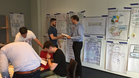 NIX Solutions experts at Certified Scrum Product Owner training