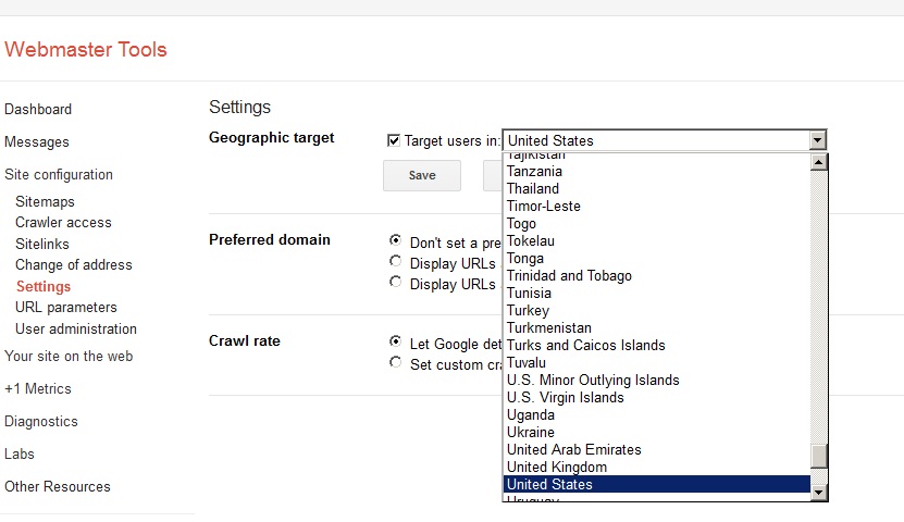 Webmaster Tools