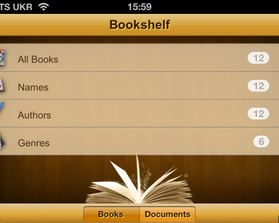 eBook Reader App for iPhone and iPad