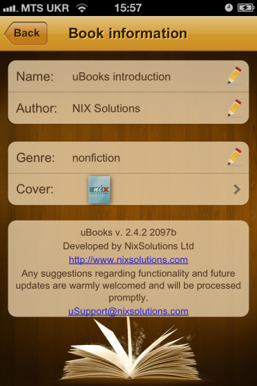 eBook Reader App for iPhone and iPad