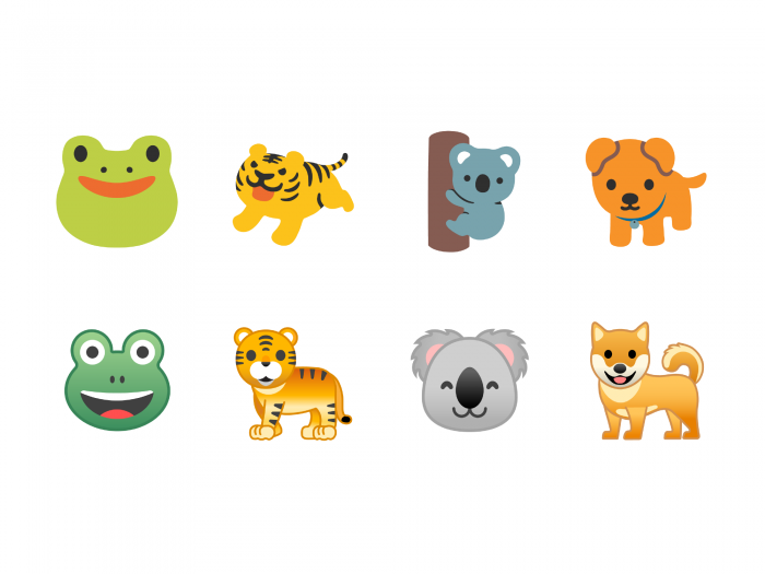 What stands behind the new Android emojis